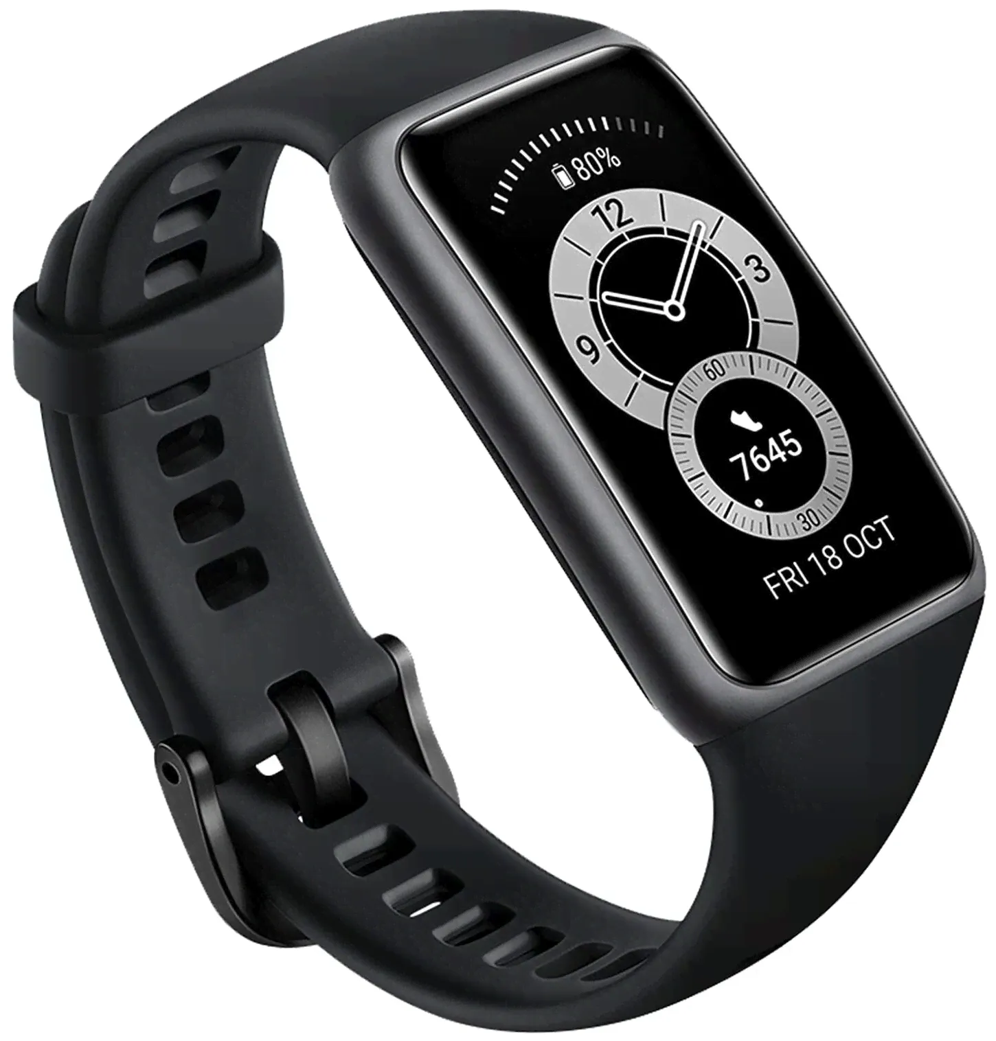 Huawei Фитнес-трекер HUAWEI Band 6 FRA-B19, черный / черный смарт часы и фитнес браслеты-4