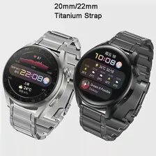 Ремешок из титанового сплава для Huawei Gt 3 Pro/Watch 3/3 Pro New, Титановый ремешок для часов Huawei GT2 Pro/GT2/Gt3, браслет шириной 20/22 мм