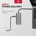 🛍 Концентратор QGeeM 7 в 1, USB-хаб Huawei P20 Mate 20 Pro, Type-C, USB-хаб с USB-C на 3,0, кардридер HDMI, адаптер Thunderbolt3 для MacBook Pro