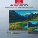 🛍 Концентратор QGeeM 7 в 1, USB-хаб Huawei P20 Mate 20 Pro, Type-C, USB-хаб с USB-C на 3,0, кардридер HDMI, адаптер Thunderbolt3 для MacBook Pro