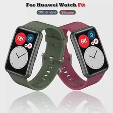 Сменный ремешок для Huawei Watch Fit Band Для Huawei Watch Fit Элегантный ремешок Силиконовый ремешок для часов Huawei Fit Bracelet