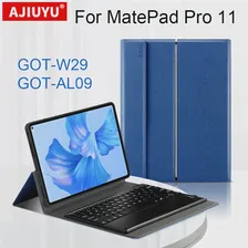 Чехол-клавиатура AJIYU для Huawei MatePad Por 11 GOT-W29 AL09 matepad Pro 11 "2022 Планшет Bluetooth чехол-клавиатура с тачпадом