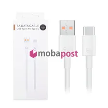 Кабель USB - Type-C для Huawei (6A, 66W, чип SuperCharger) Белый - OR