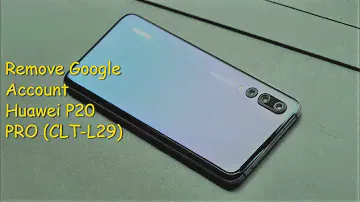 Удалить учетную запись Google Huawei P20 Pro Android 10 Разблокировать FRP CLT-L29.
