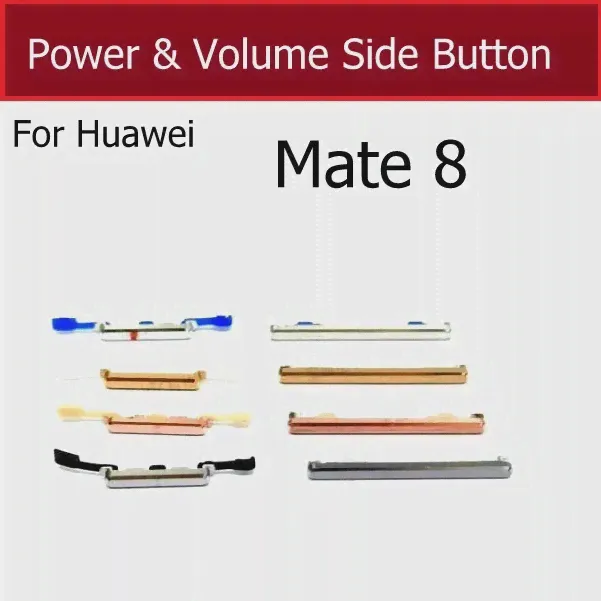 Боковая кнопка включения Выключения громкости для Huawei Mate 8 Регулятор громкости Питания Ключ для ремонта Ключей-0