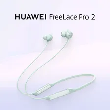 HUAWEI Наушники беспроводные с микрофоном Huawei FreeLace Pro 2, Bluetooth, зеленый