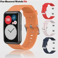 Сменный Ремешок Для Huawei Watch Fit Ремешок Силиконовый Ремешок Для Huawei Watch Fit Элегантный Ремешок Для часов Huawei Fit Браслет