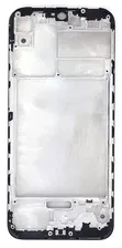 Средняя часть для Huawei Y6s/ Y6 2019 (рамка дисплея) черный, с разбора