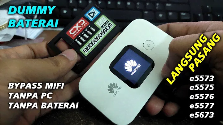 dummy bypass baterai mifi HR434666RBC no kabel no PC untuk HB434666RBC e5573 e5575 e5576 e5577 e5673