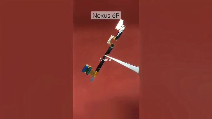 Nexus 6P Compatible Volume And Power Button Flex