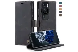 Кожаный чехол MyPads для Huawei P60 / P60 Pro