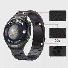 Твердый титановый ремешок для Huawei Watch 4/4 Pro, 22 мм Ремешок для часов Huawei GT3 GT2 46 мм /GT2 Pro, 50 г Браслет с коробкой