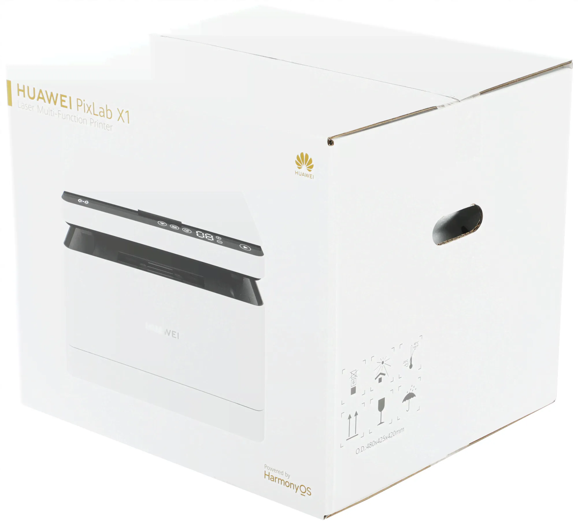 МФУ лазерный Huawei PixLab CV81-WDM2 A4 Duplex Net WiFi белый/черный