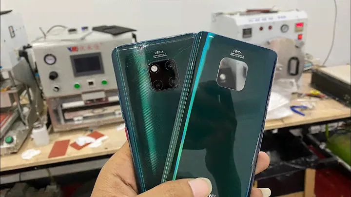 Hauwei Mate20 pro back glass replacement very easy... (4K videos)